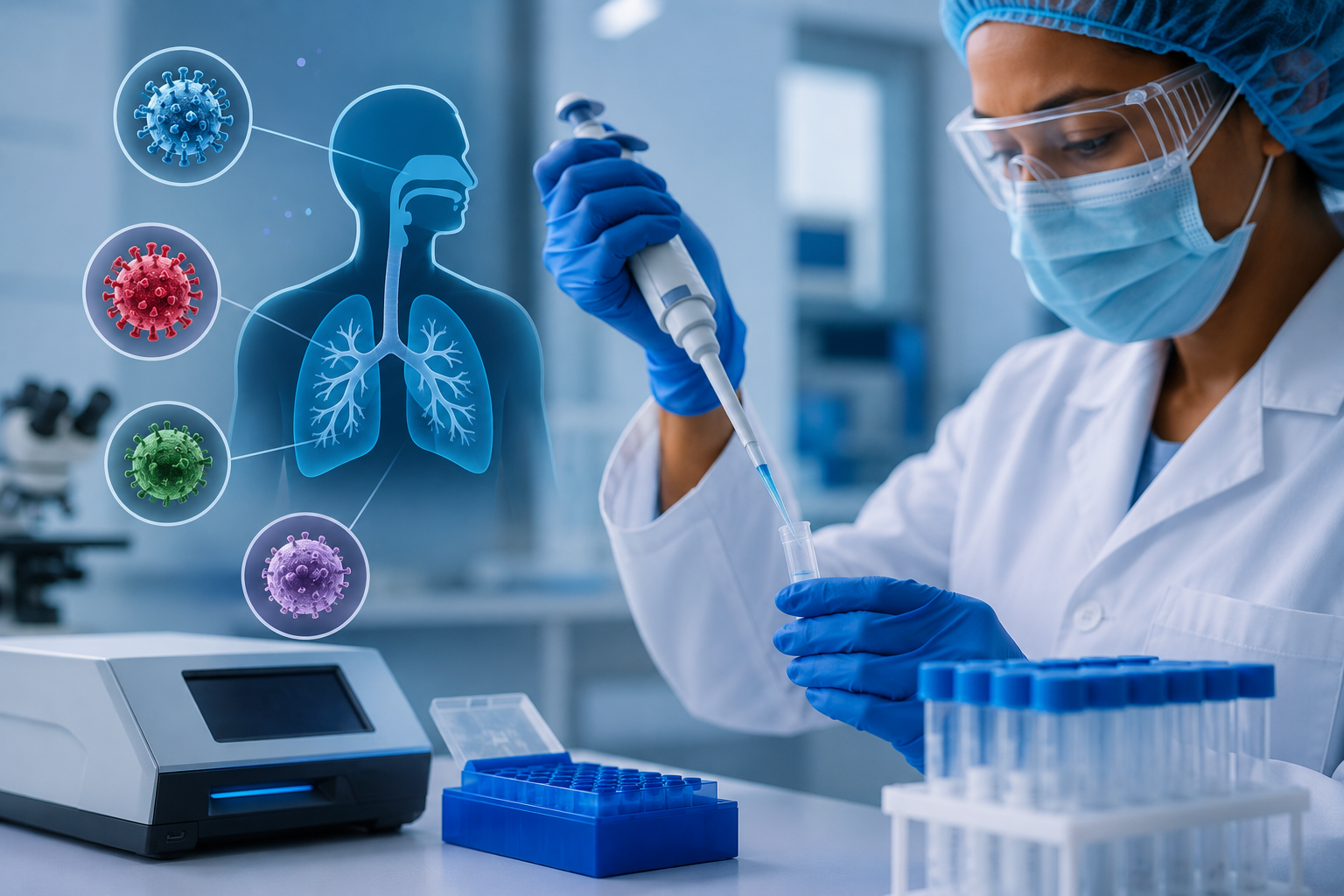 Analyse PCR des virus respiratoires