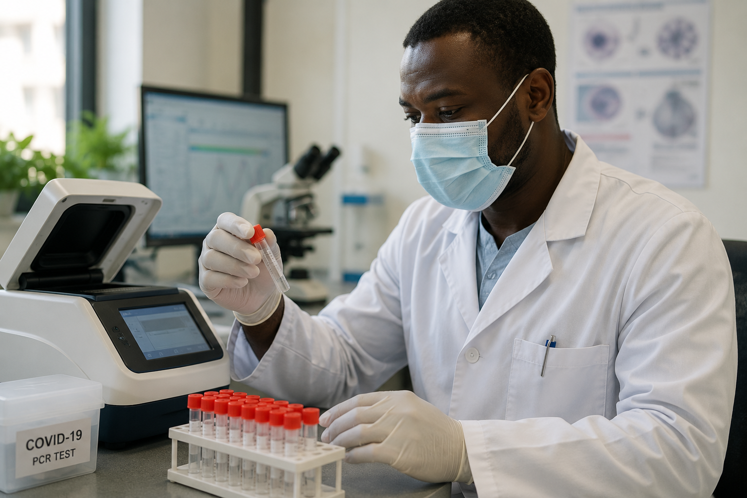 Analyse PCR pour la COVID-19